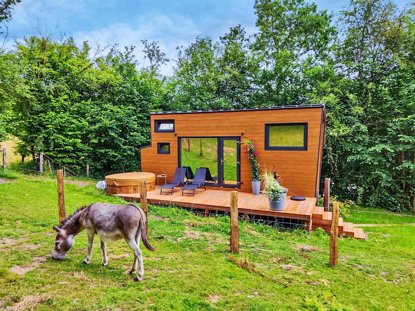 La Mini Maison Du Lama Libin Bagian luar foto